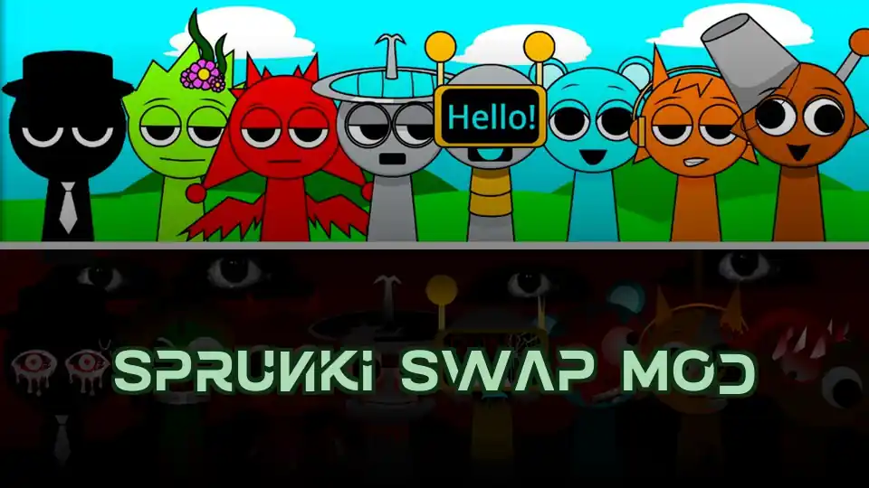 Sprunki Swap Mod Logo