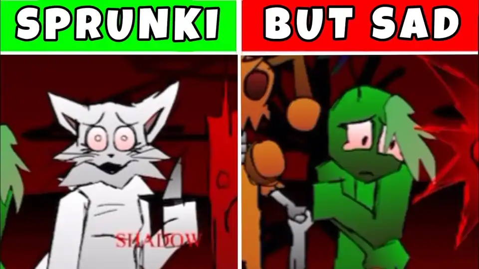 Sprunki Swapped Horror Logo