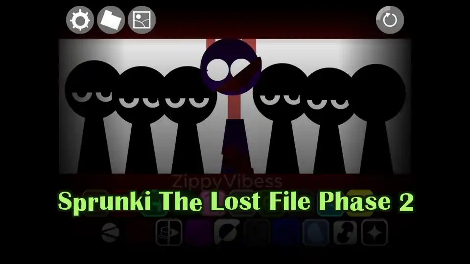 Sprunki The Lost File Phase 2 Logo