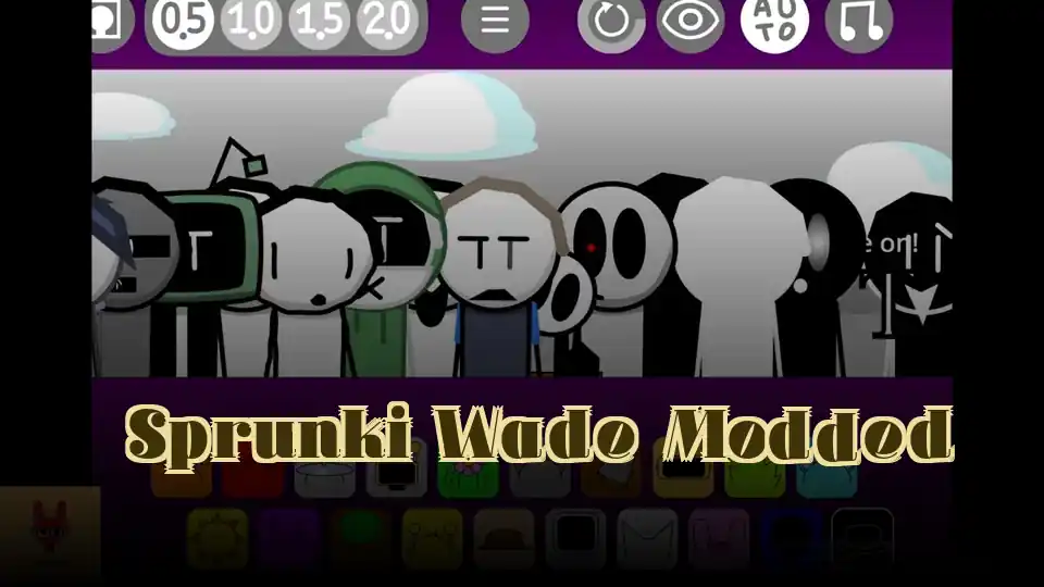 Sprunki Wade Modded Logo