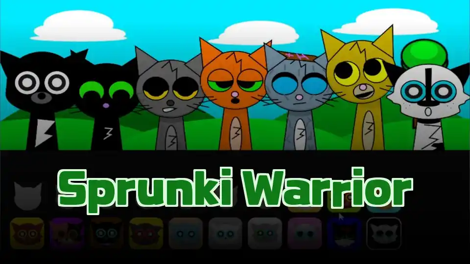 Sprunki Warrior Logo