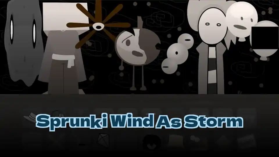 Sprunki Wind As Storm Logo