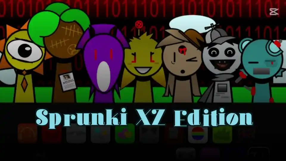 Sprunki XZ Edition Logo