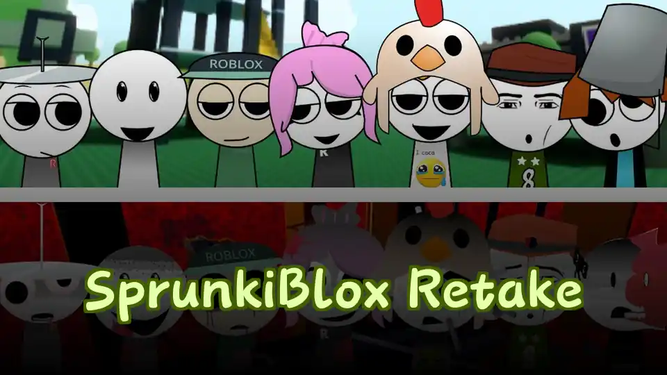 SprunkiBlox Retake Logo