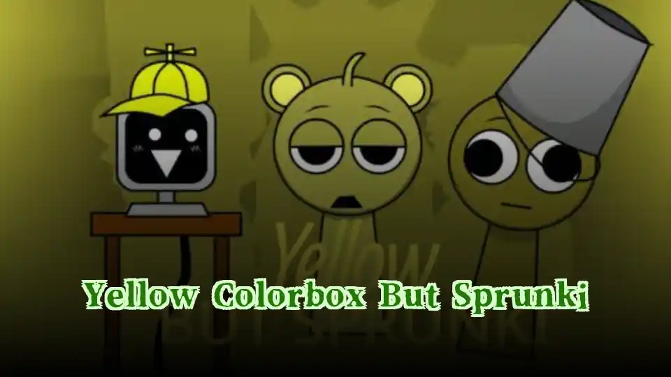 Yellow Colorbox But Sprunki Logo