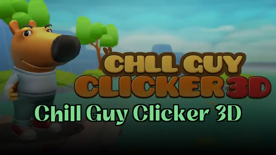 Chill Guy Clicker 3D Logo