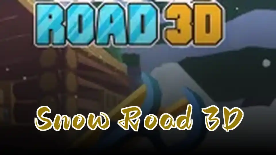 Snow Road 3D Logo
