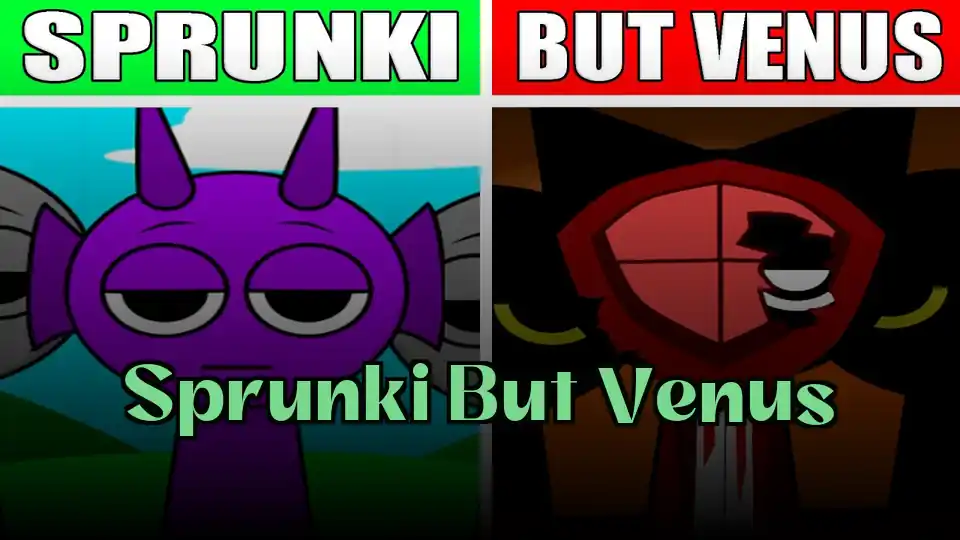 Sprunki But Venus Logo