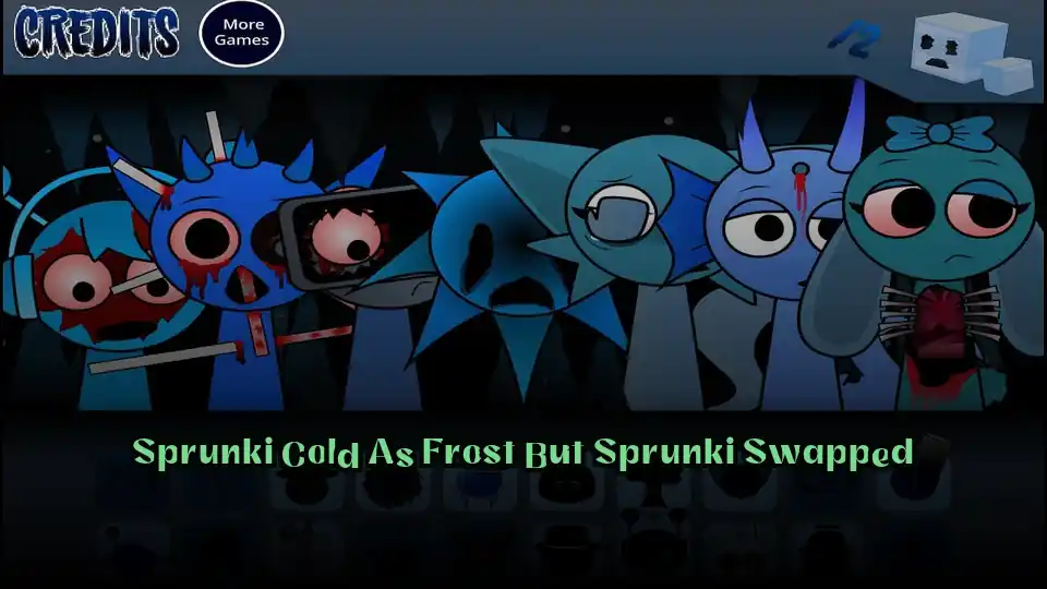 Sprunki Cold As Frost But Sprunki Swapped Logo