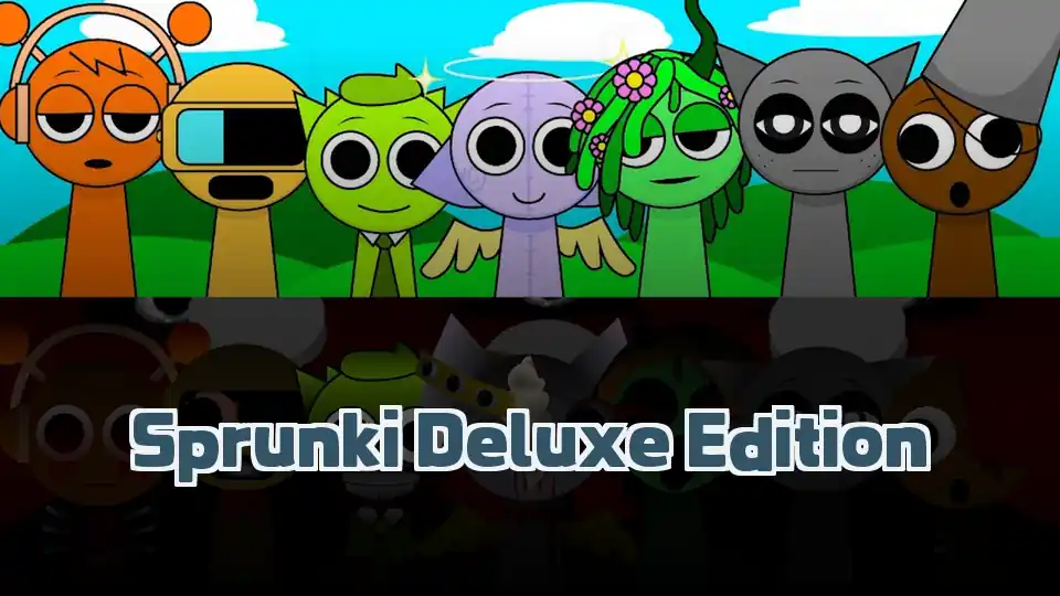 Sprunki Deluxe Edition Logo