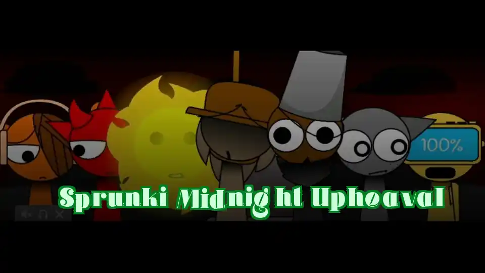 Sprunki Midnight Upheaval Logo
