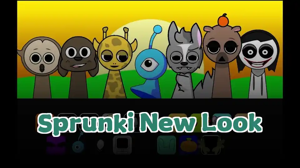 Sprunki New Look Logo