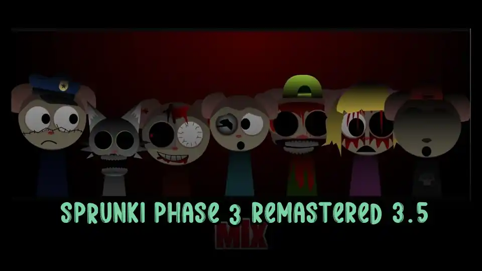 Sprunki Phase 3 Remastered 3.5 Logo
