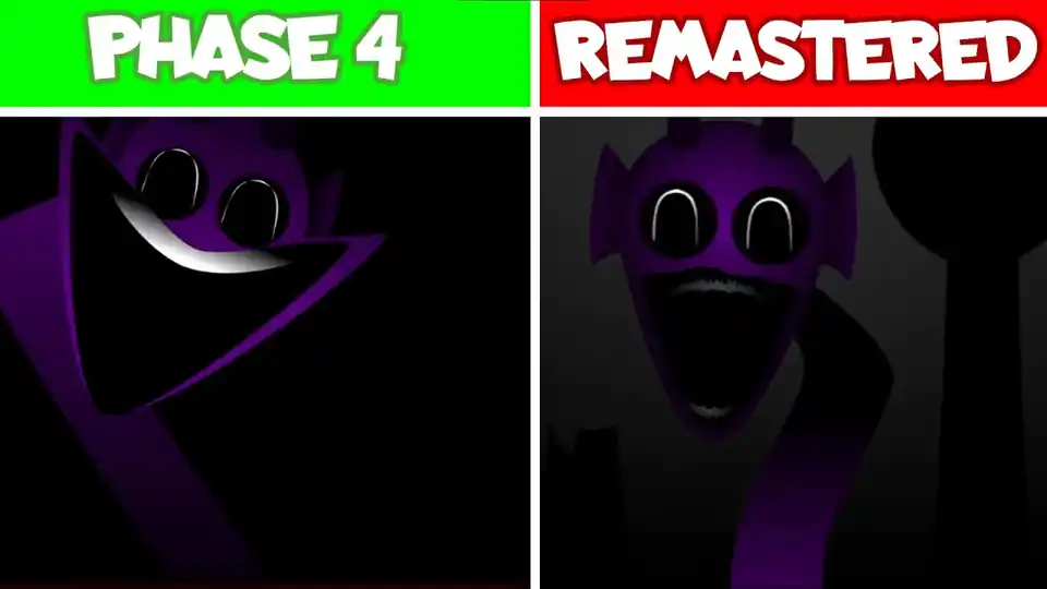 Sprunki Phase 4 Remastered Logo