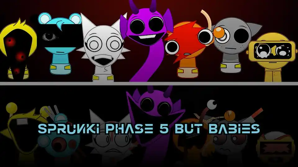 Sprunki Phase 5 But Babies Logo