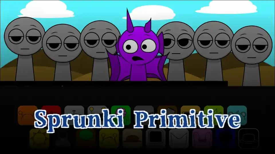 Sprunki Primitive Logo