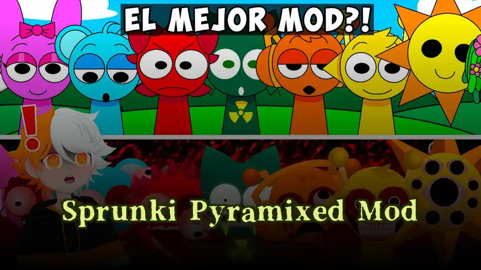 Sprunki Pyramixed Mod Logo