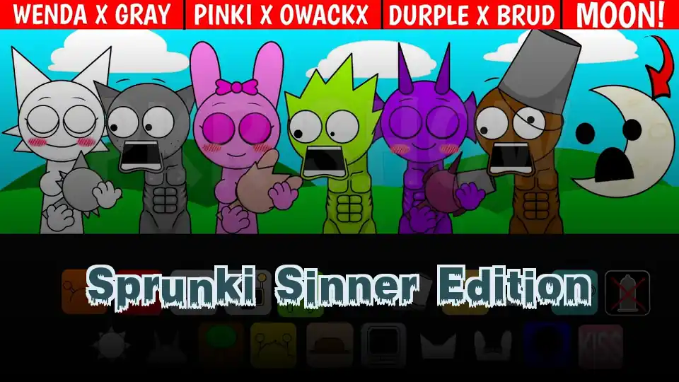 Sprunki Sinner Edition Logo