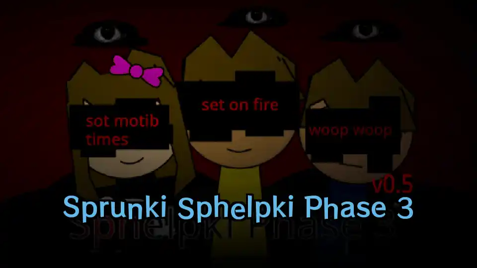 Sprunki Sphelpki Phase 3 Logo