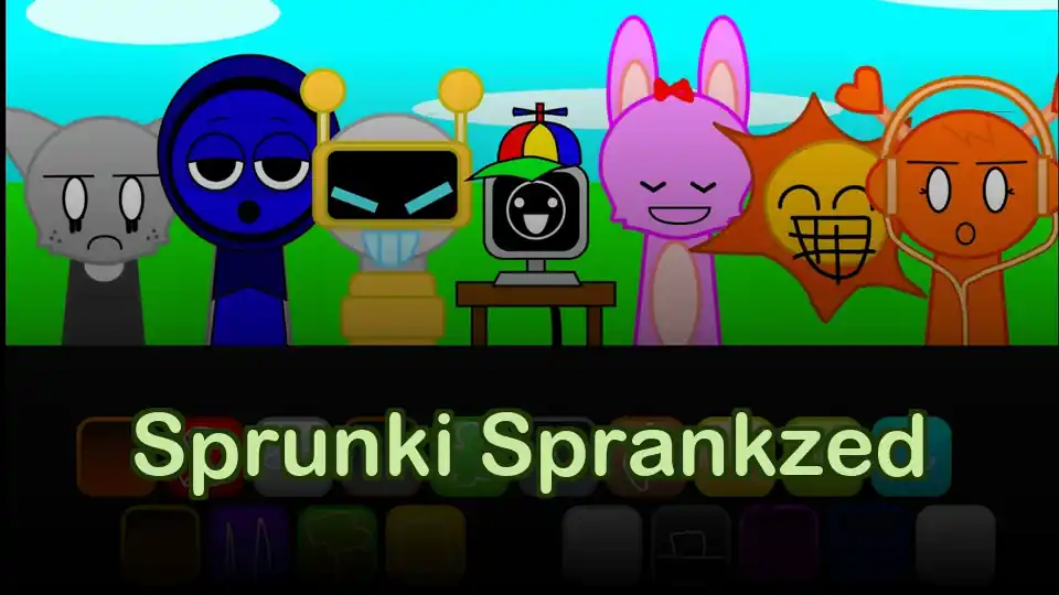 Sprunki Sprankzed Logo