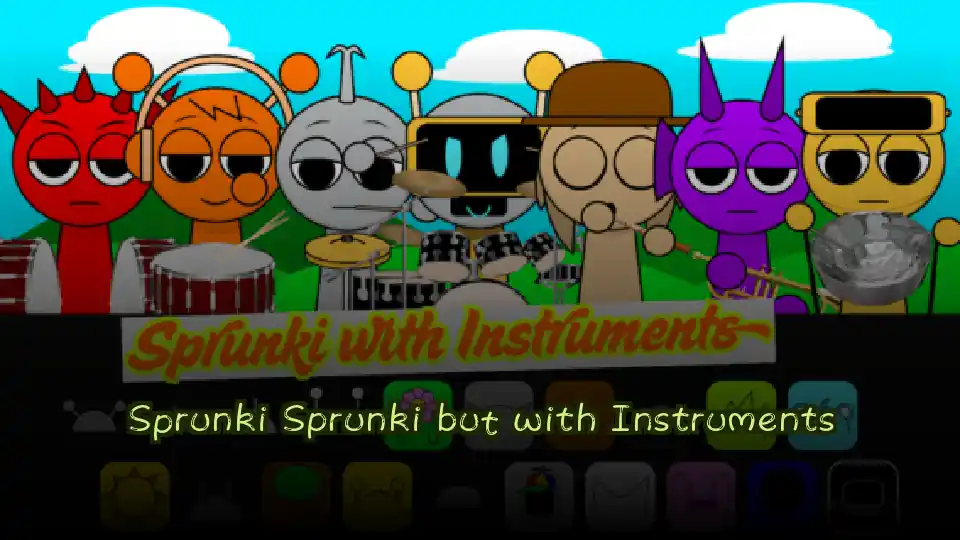 Sprunki Sprunki but with Instruments Logo