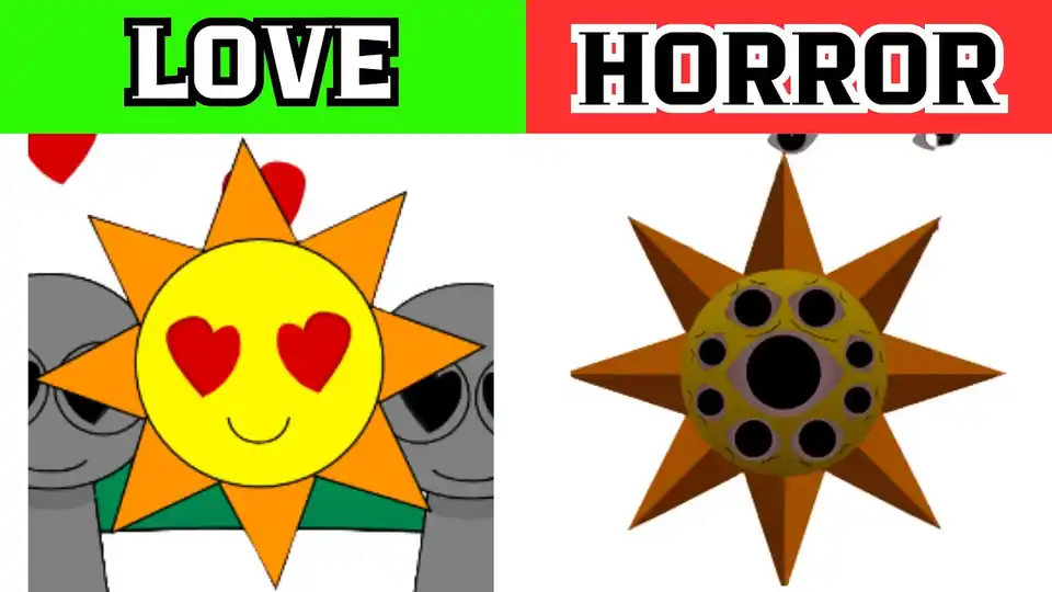 Sprunki Sprunki Pyramix 0.9 Love Edition Logo