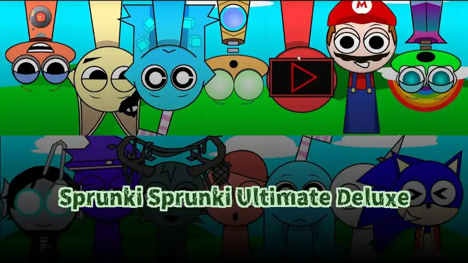 Sprunki Sprunki Ultimate Deluxe Logo