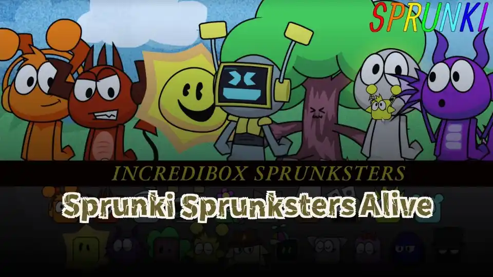 Sprunki Sprunksters Alive Logo