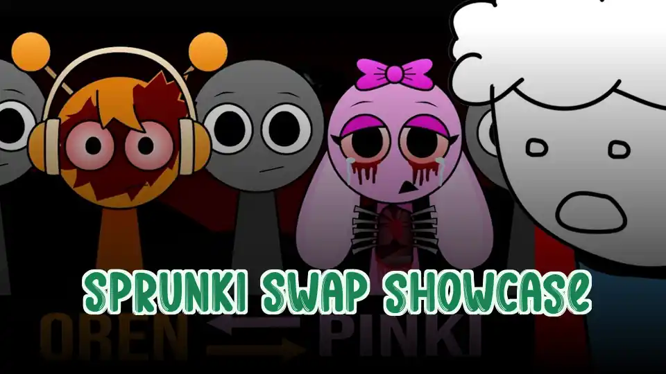 Sprunki Swap Showcase Logo