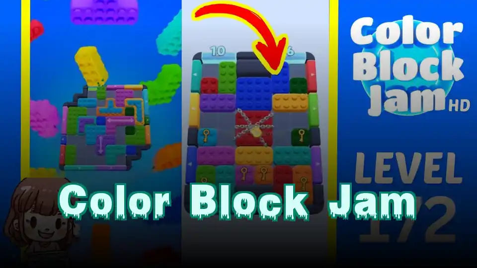 Color Block Jam Logo