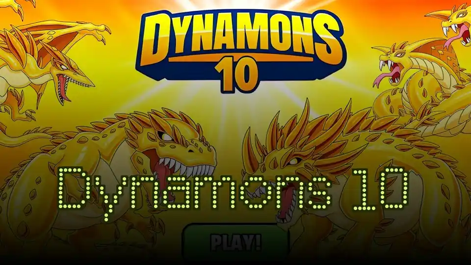 Dynamons 10 Logo