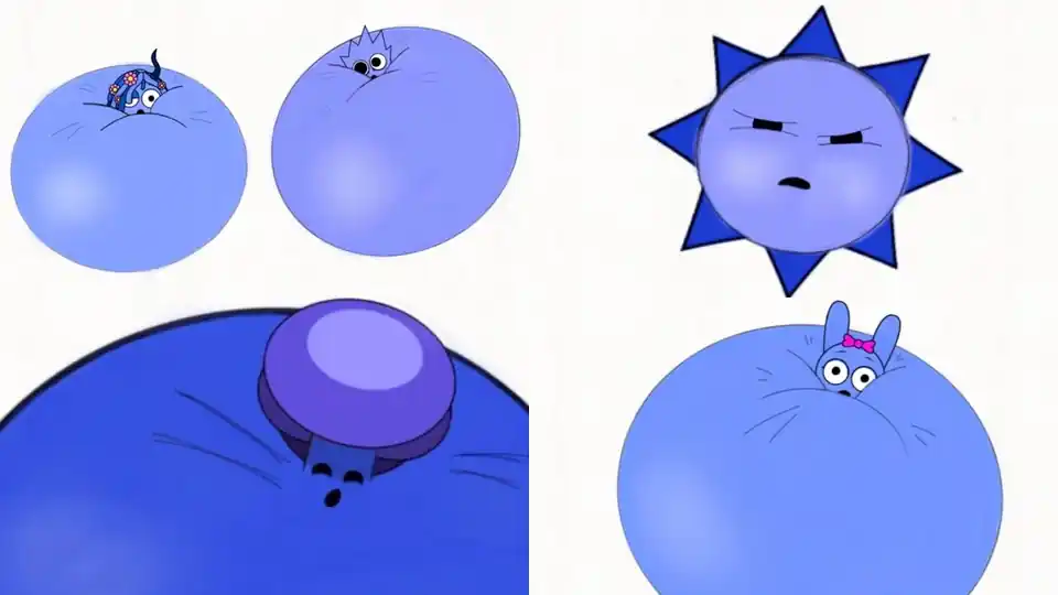Sprunki Blueberry Logo