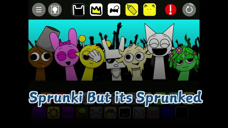 Sprunki But its Sprunked Logo
