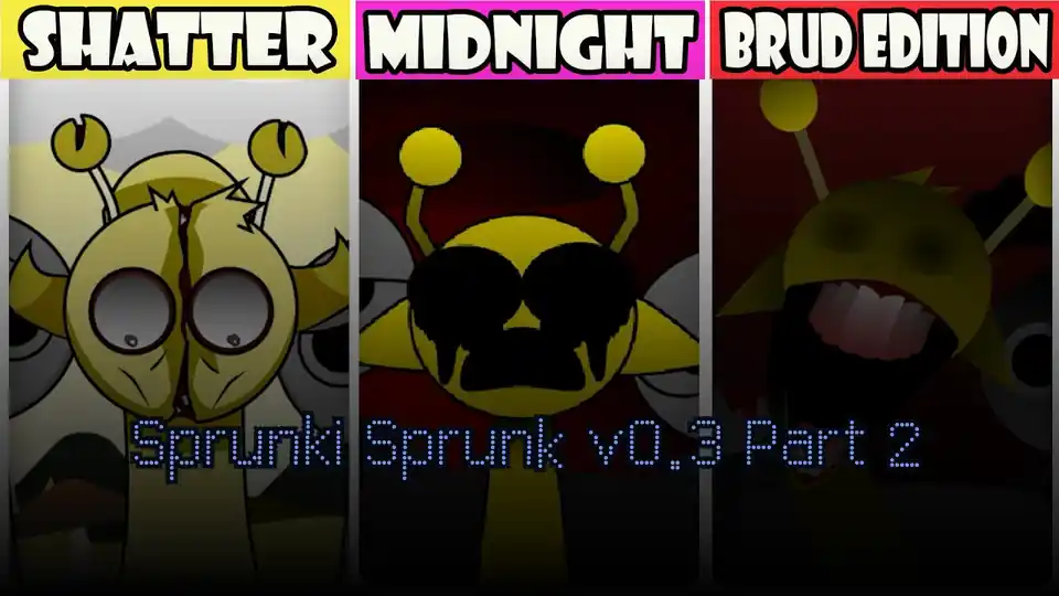 Sprunki Sprunk v0.3 Part 2 Logo