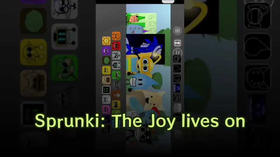 Sprunki: The Joy lives on Logo