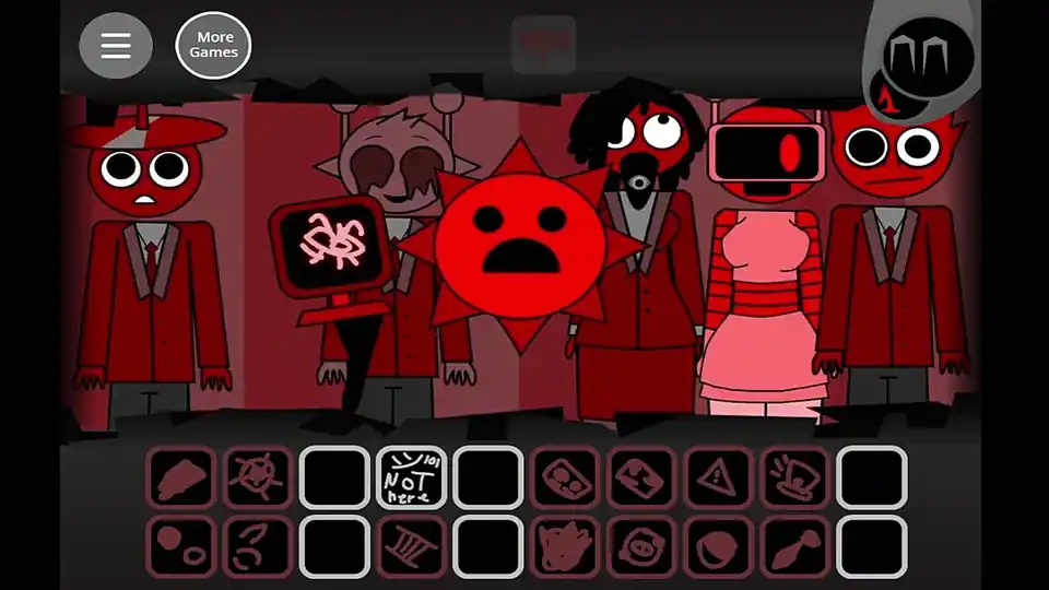 Ketchup with Sprunki: Human Edition Logo