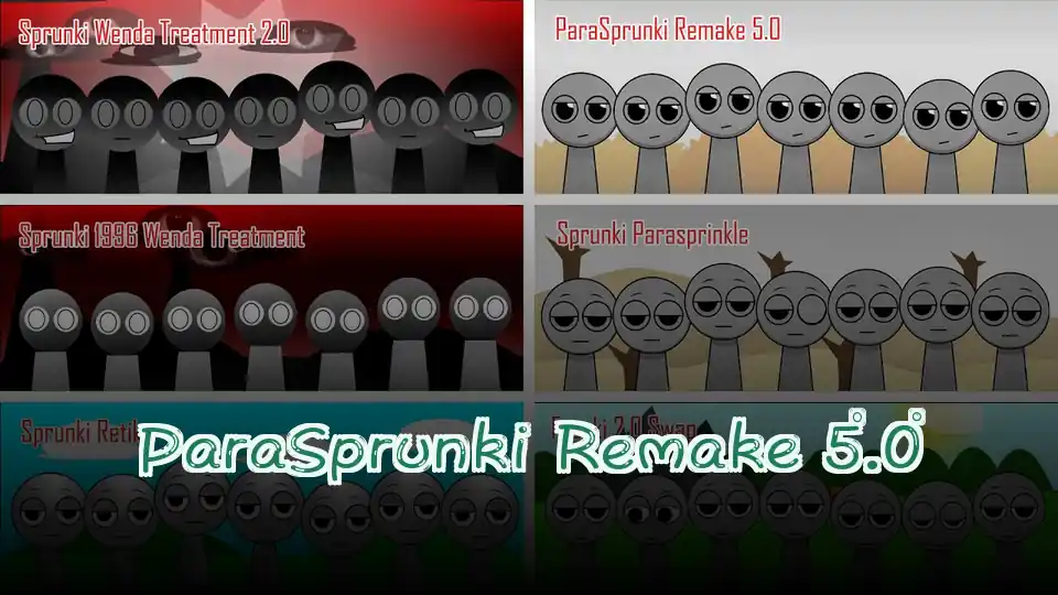 ParaSprunki Remake 5.0 Logo