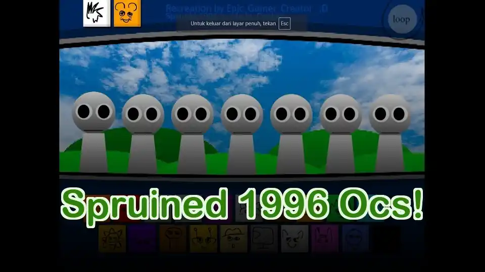 Spruined 1996 Ocs! Logo