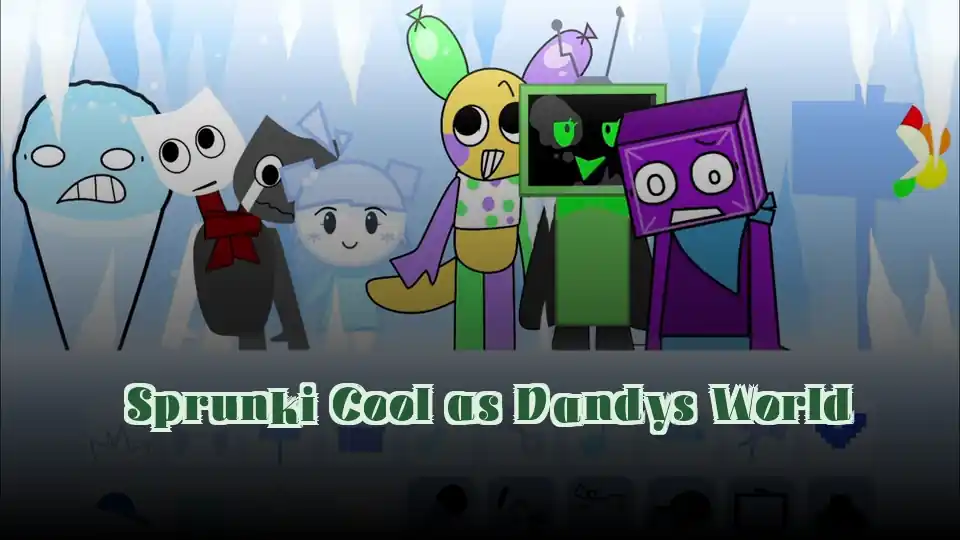 Sprunki Cool as Dandys World Logo