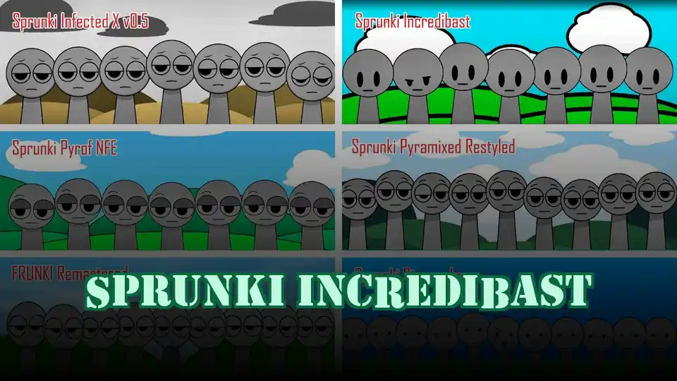 Sprunki Incredibast Logo