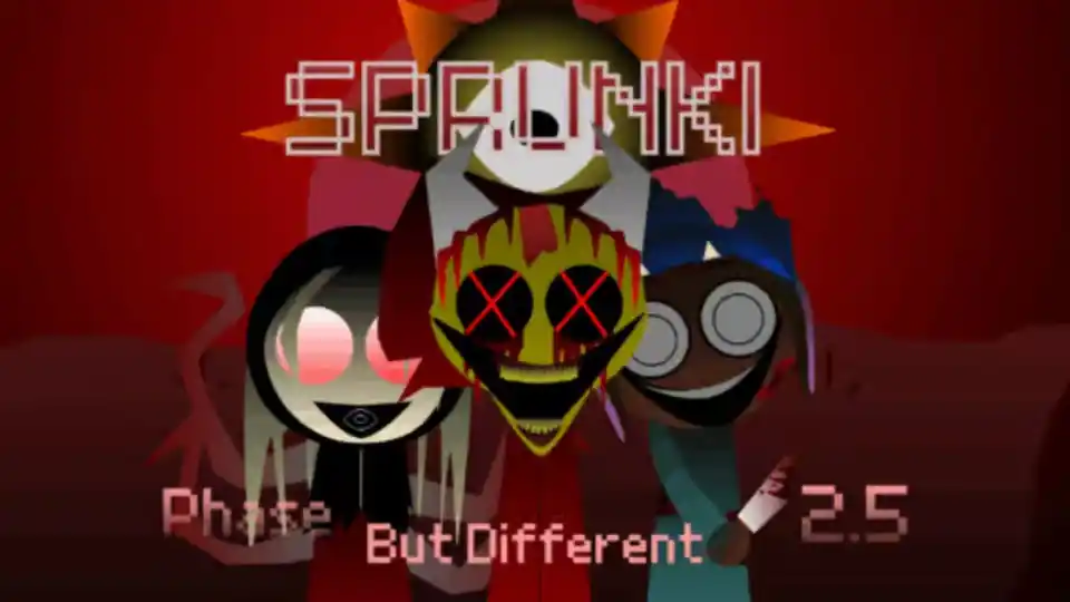 Sprunki Phase 2.5 but Different Logo