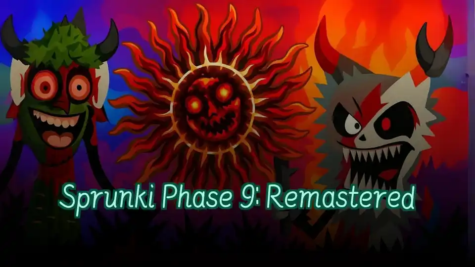 Sprunki Phase 9: Remastered Logo