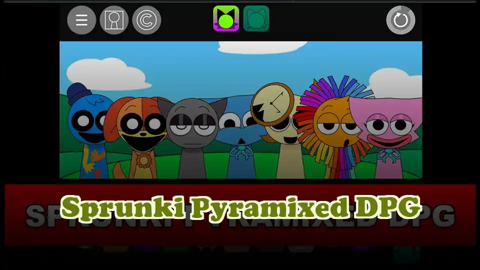 Sprunki Pyramixed DPG Logo