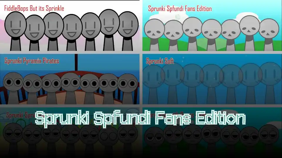 Sprunki Spfundi Fans Edition Logo