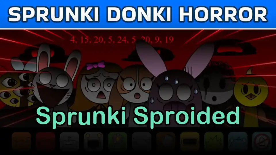 Sprunki Sproided Logo