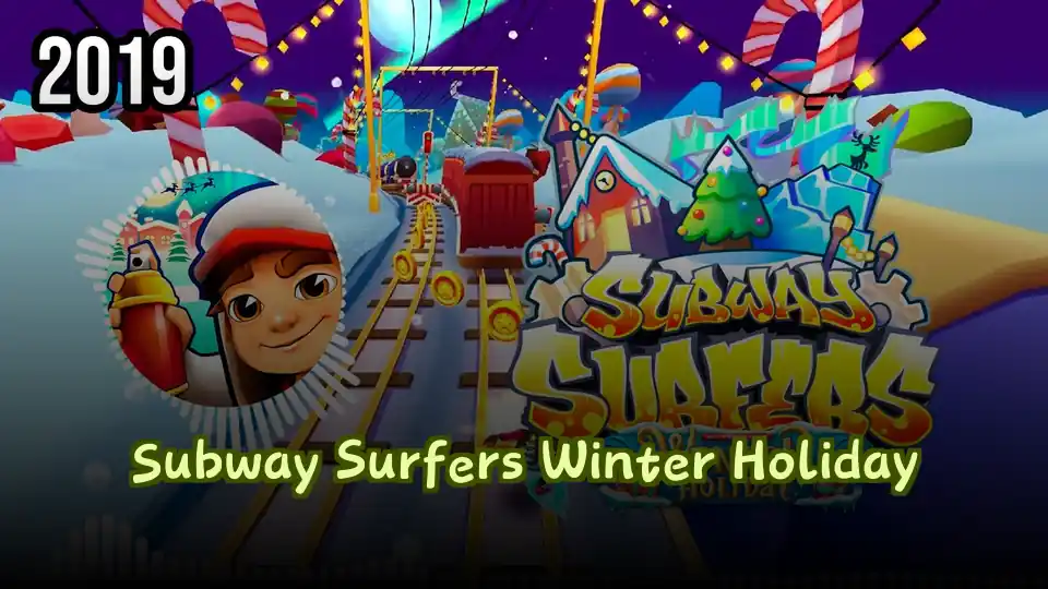 Subway Surfers Winter Holiday Logo
