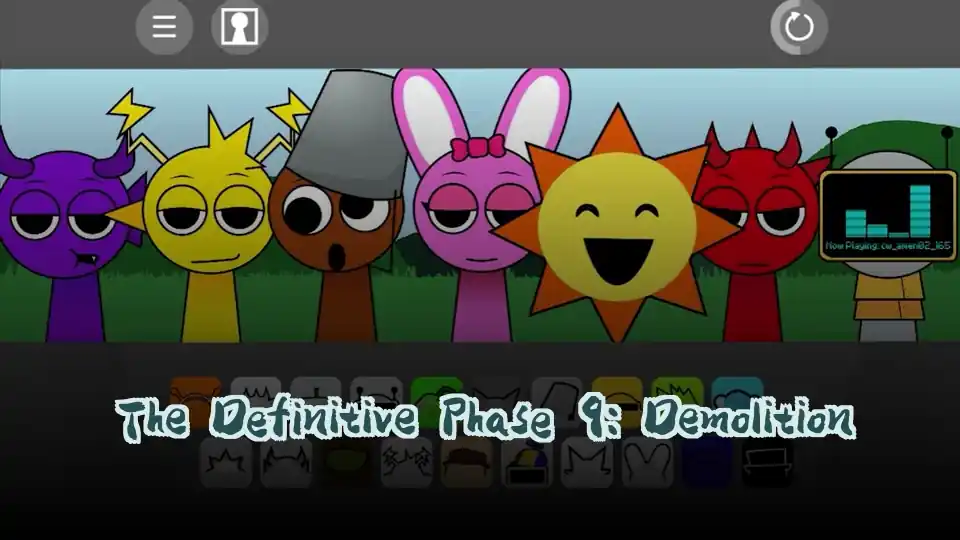 The Definitive Phase 9: Demolition Logo