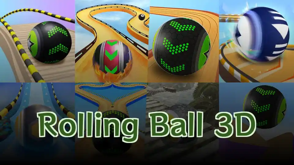 Rolling Ball 3D Logo