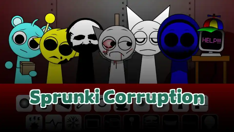Sprunki Corruption Logo