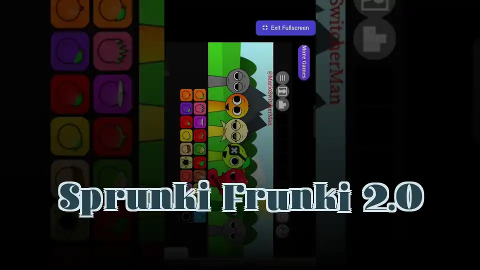 Sprunki Frunki 2.0 Logo